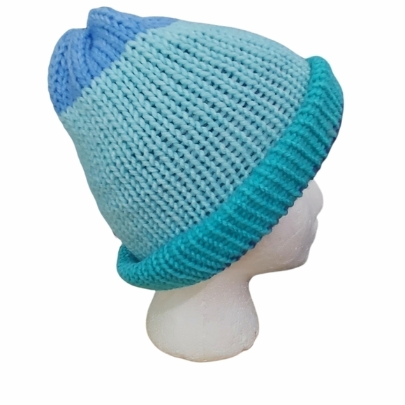 Hand Knit Reversible Unisex Toque - Picture 8 of 8